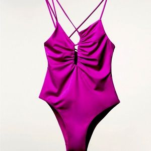Zara one piece swimsuit